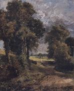 John Constable A Cornfield oil on canvas